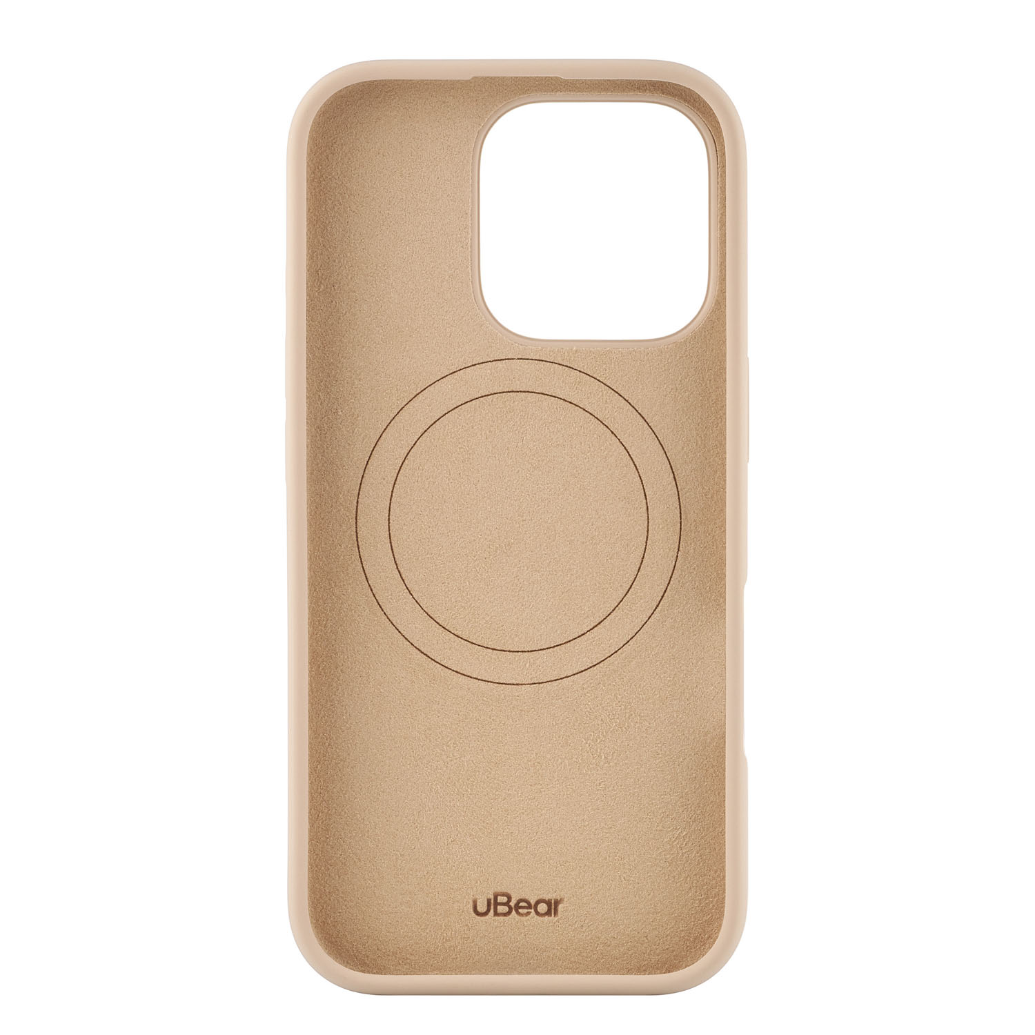 Чехол защитный uBear Touch Mag Case для iPhone 16 Pro, латте