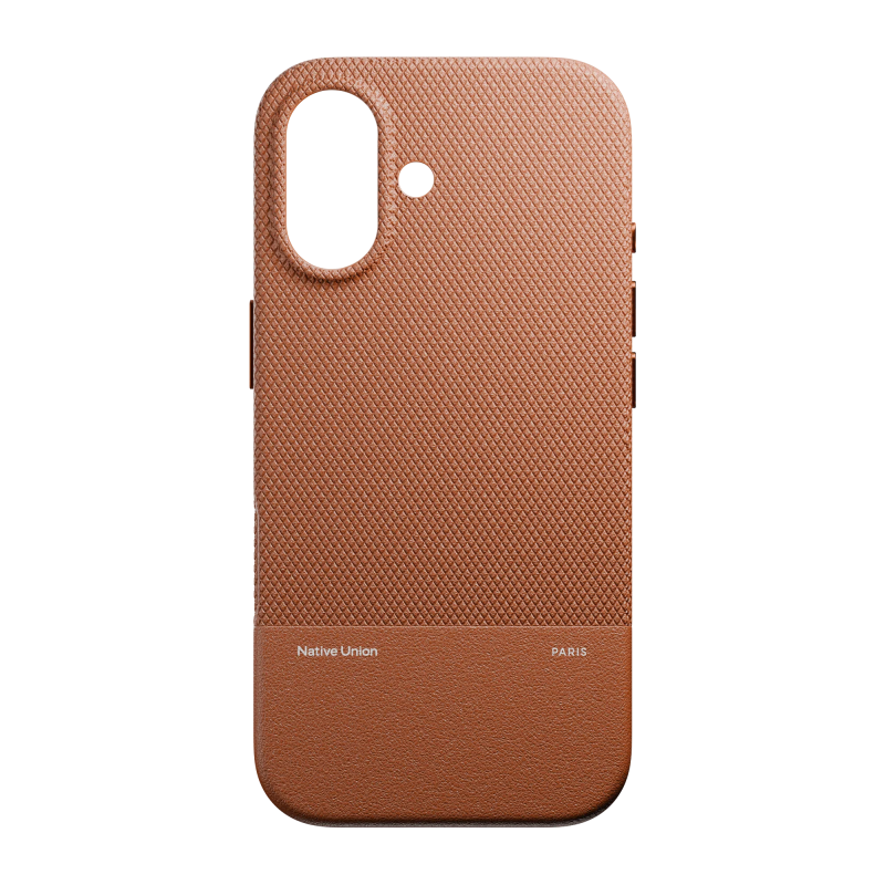 Фото Чехол Native Union Paris (Re)Classic Case для iPhone 17, коричневый