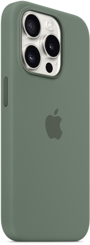 Чехол Apple MagSafe для iPhone 15 Pro, силикон, «Сосновый лес»