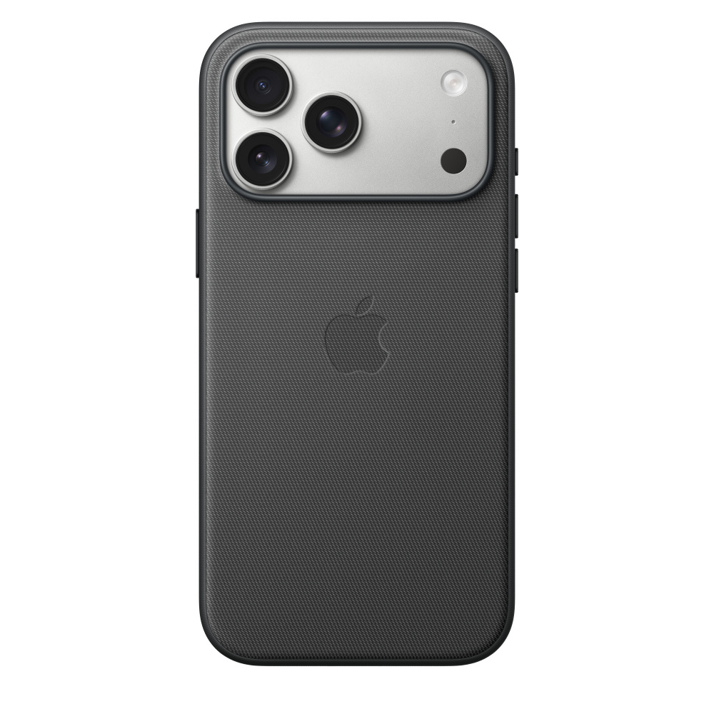 Фото Чехол защитный Apple TechWoven Case with MagSafe для iPhone 17 Pro Max, чёрный Фото Чехол защитный Apple TechWoven Case with MagSafe для iPhone 17 Pro Max, чёрный