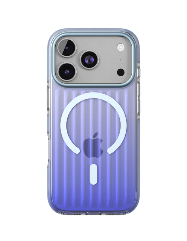Фото Чехол защитный VLP Pulse Case с MagSafe для iPhone 17 Pro, синий