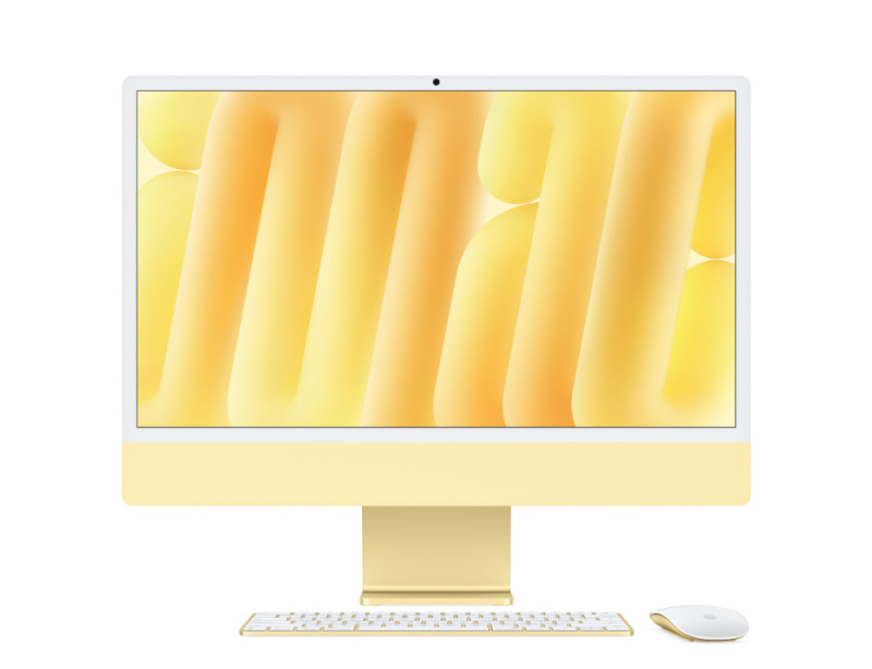 Apple iMac 24" Retina 4,5K, M4 10C / 10C, 16 ГБ, 512 ГБ, Жёлтый Apple iMac 24" Retina 4,5K, M4 10C / 10C, 16 ГБ, 512 ГБ, Жёлтый