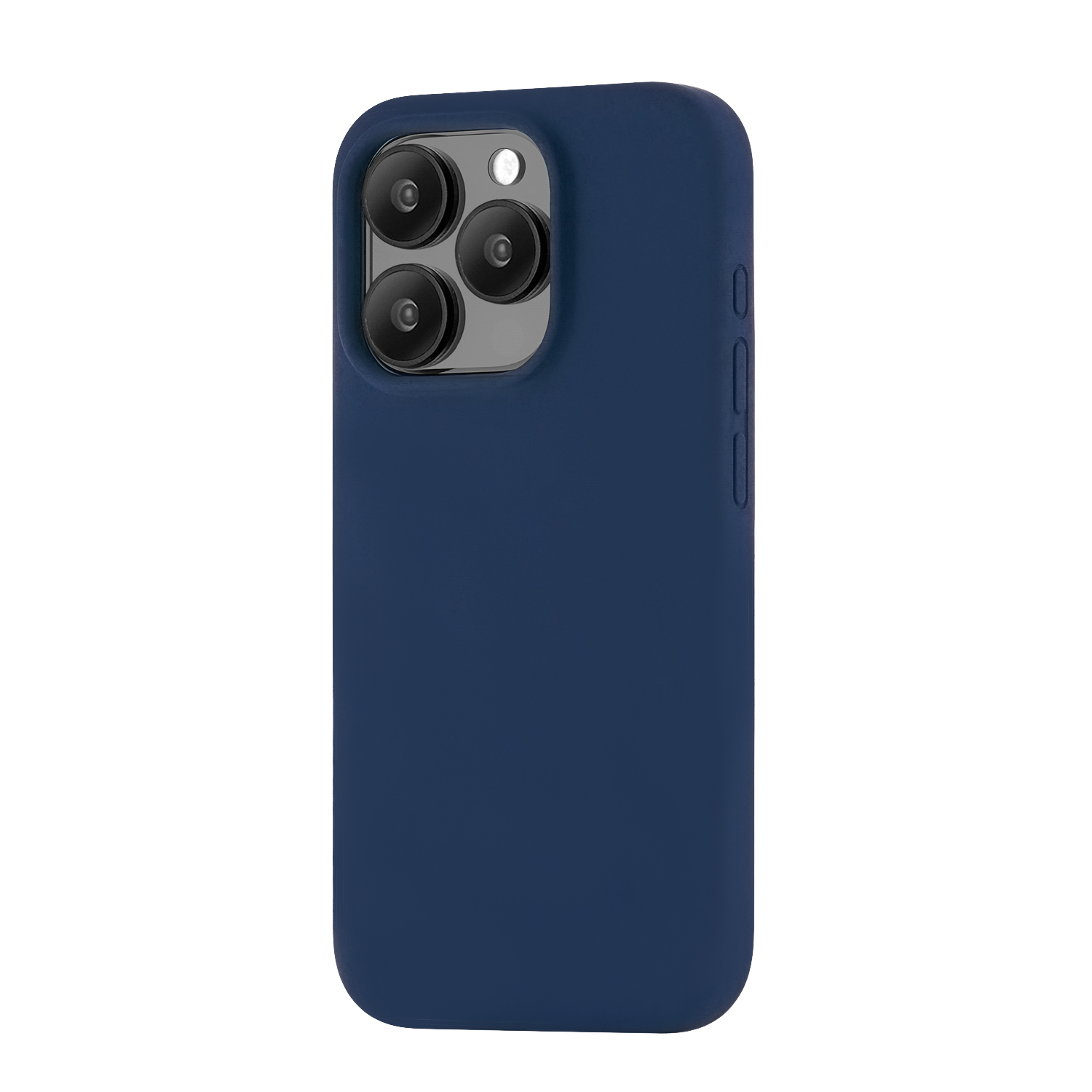 Чехол защитный uBear Touch Mag Case для iPhone 15 Pro, темно-синий