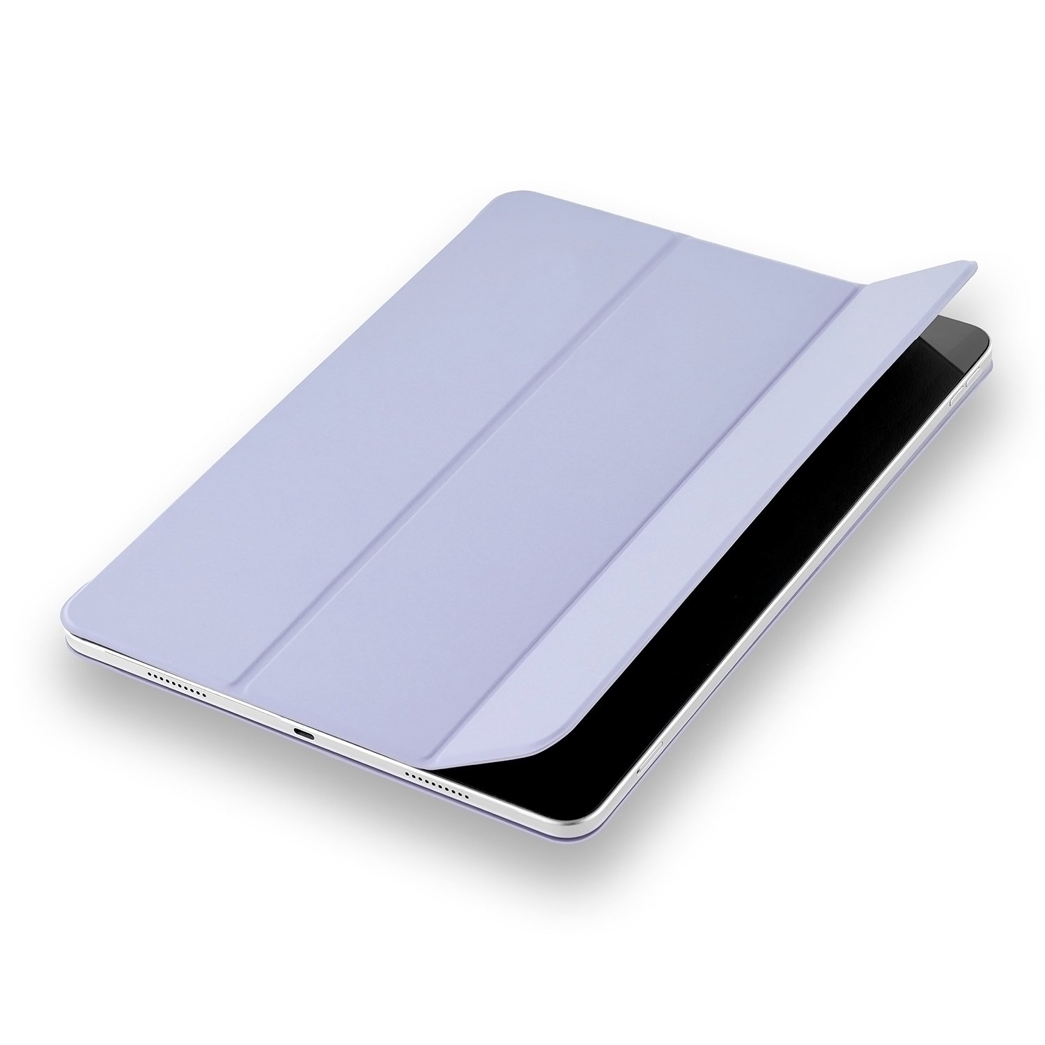 На фото изображено Чехол uBear Touch case для iPad Pro 12,9”, фиолетовый