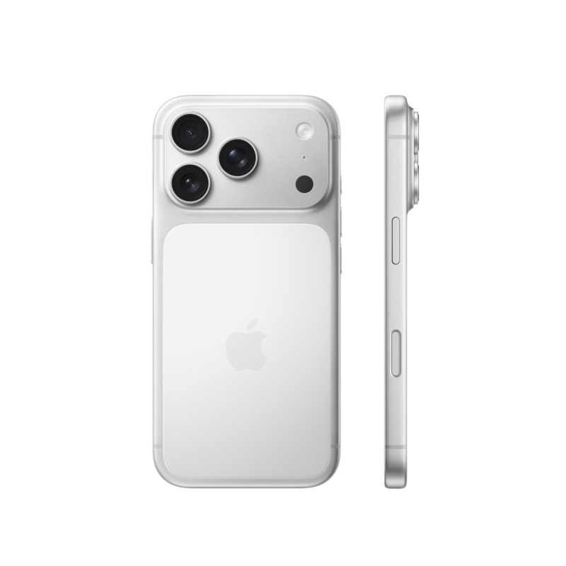 На фото изображено Apple iPhone 17 Pro Max SIM+eSIM, 1 ТБ, Серебристый