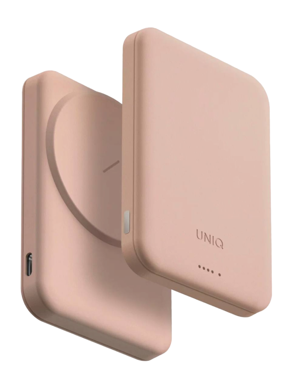 Фото Внешний аккумулятор Uniq Lexa 5000 mAh, розовый