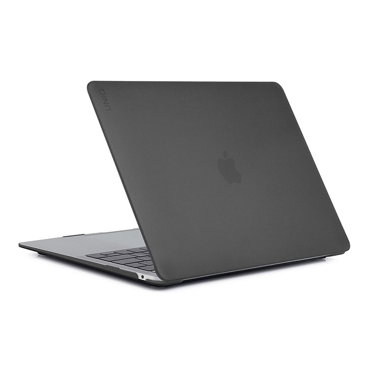 На фото изображено Uniq HUSK Pro CLARO для MacBook Air 13 M2-M4, Matte Grey