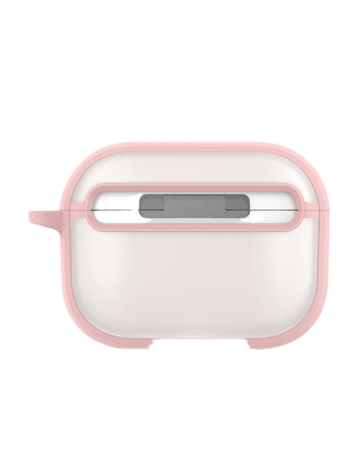 На фото изображено Чехол Uniq Veren для AirPods Pro 3, Pink Haze