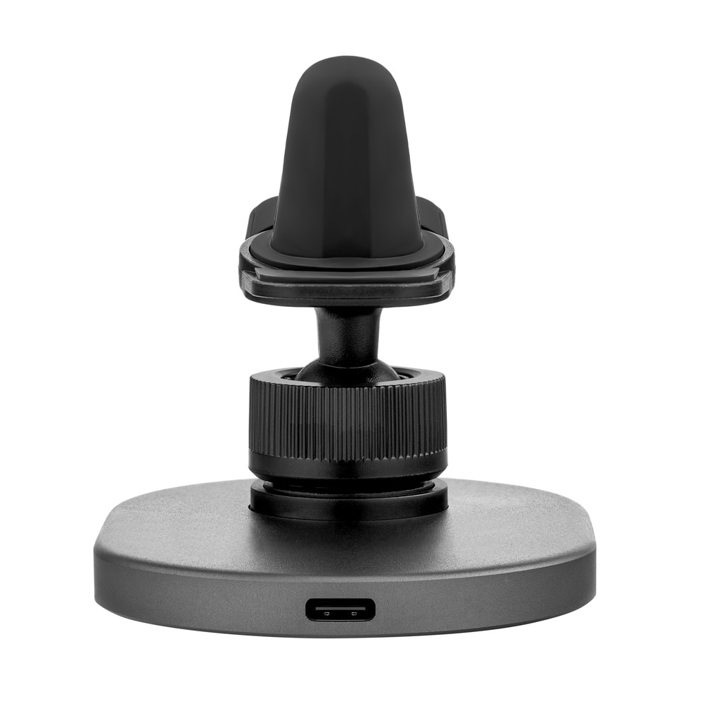 Фото Автомобильное беспроводное зарядное устройство uBear Go-Power На фото изображено Автомобильное беспроводное зарядное устройство uBear Go-Power