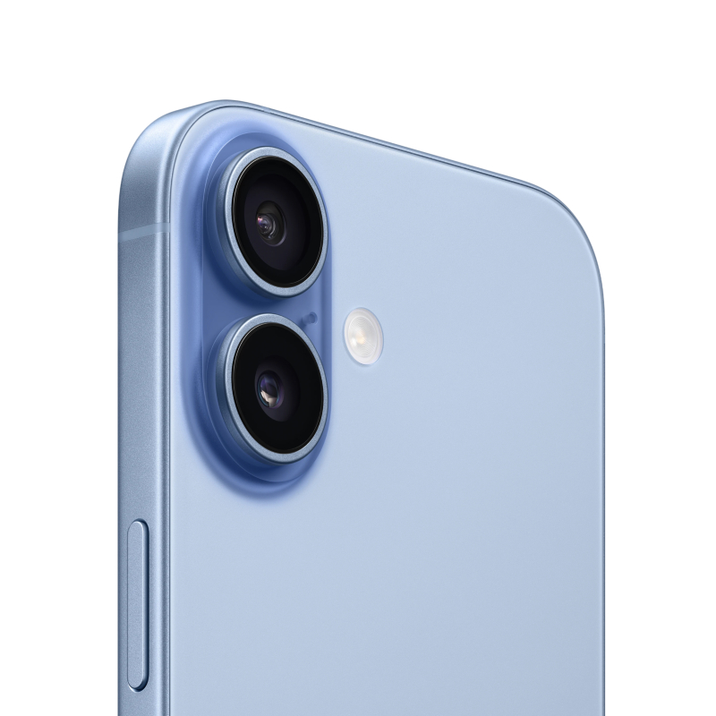 На фото изображено Apple iPhone 17 SIM+eSIM, 256 ГБ, Туманно-голубой