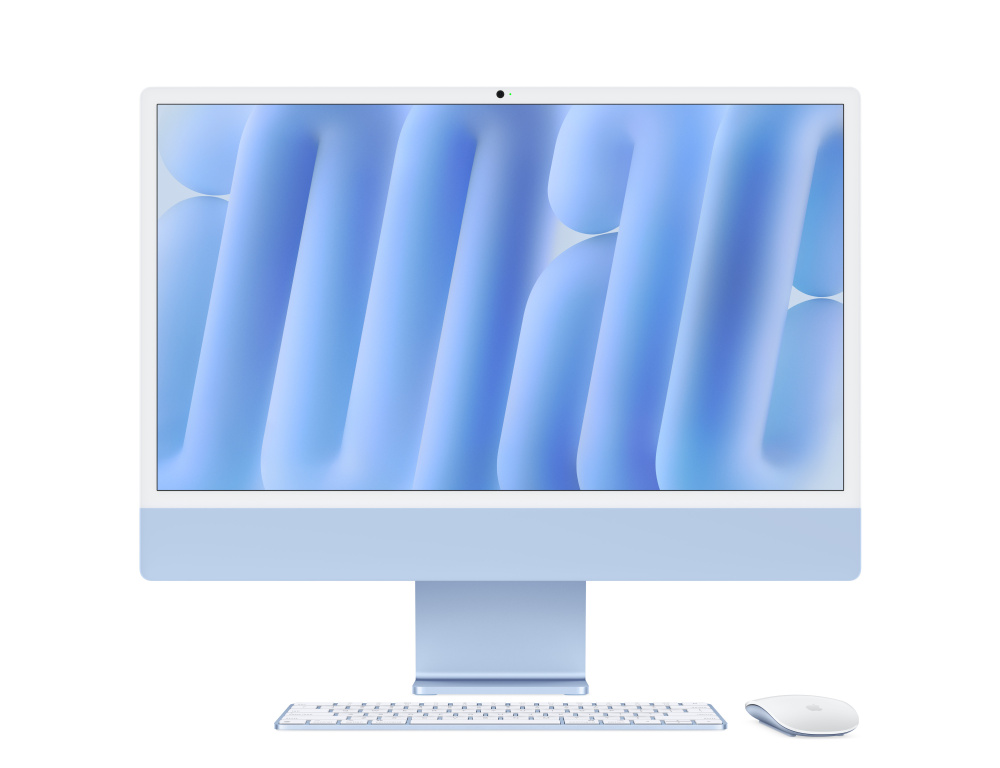 Apple iMac 24" Retina 4,5K, M4 8C / 8C, 16 ГБ, 256 ГБ, Cиний Apple iMac 24" Retina 4,5K, M4 8C / 8C, 16 ГБ, 256 ГБ, Cиний