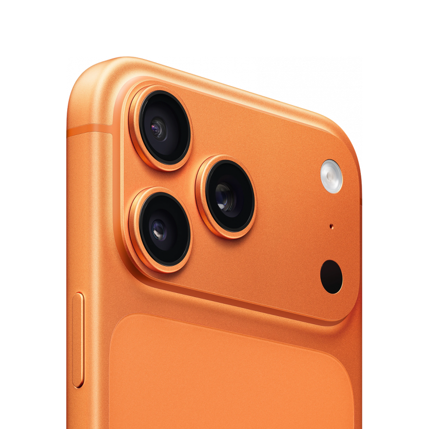 На фото изображено Apple iPhone 17 Pro Max eSIM, 256 ГБ, Космический оранжевый