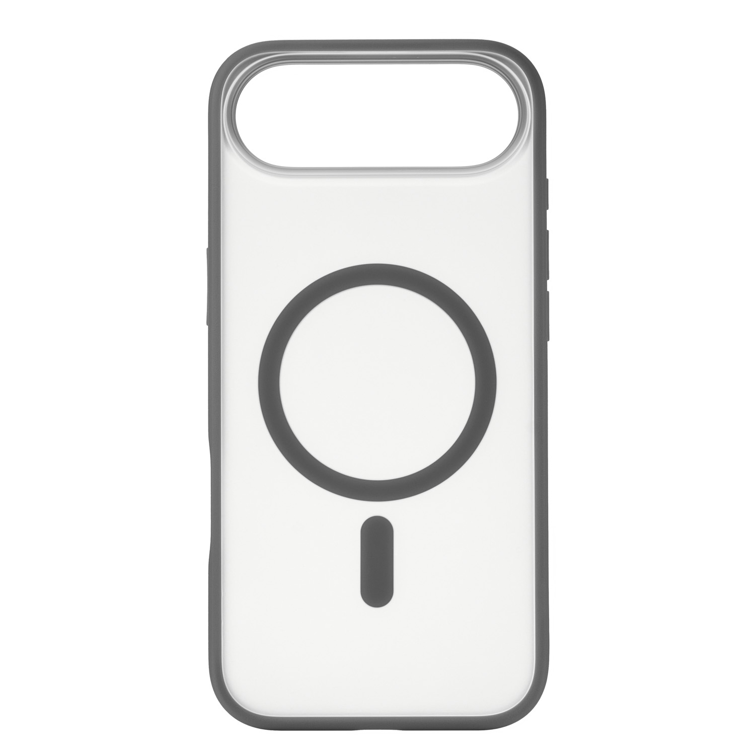 На фото изображено Чехол защитный uBear Cloud Mag Case для iPhone Air, серый