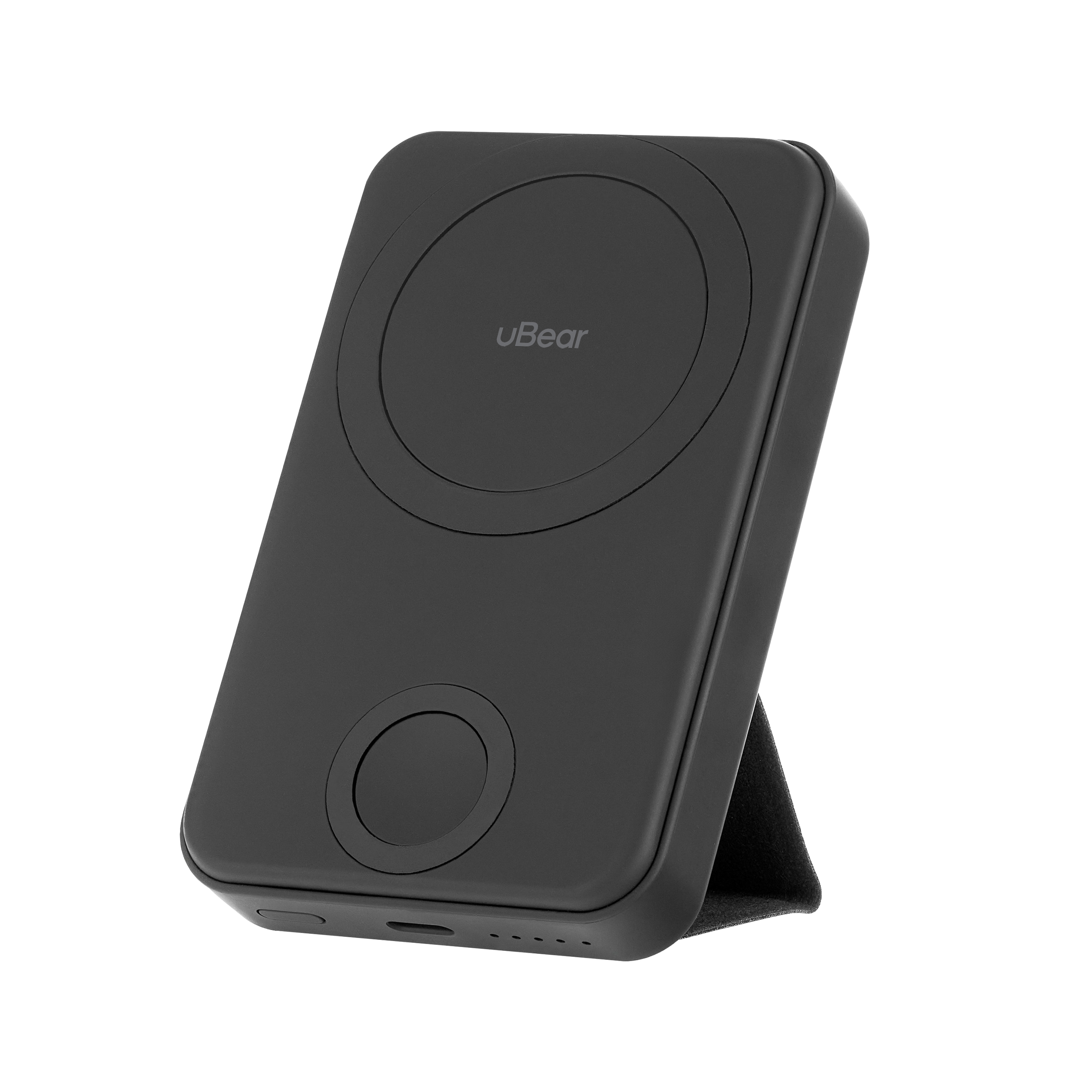 Внешний аккумулятор uBear Range MagSafe, PD, 10000 mAh, черный