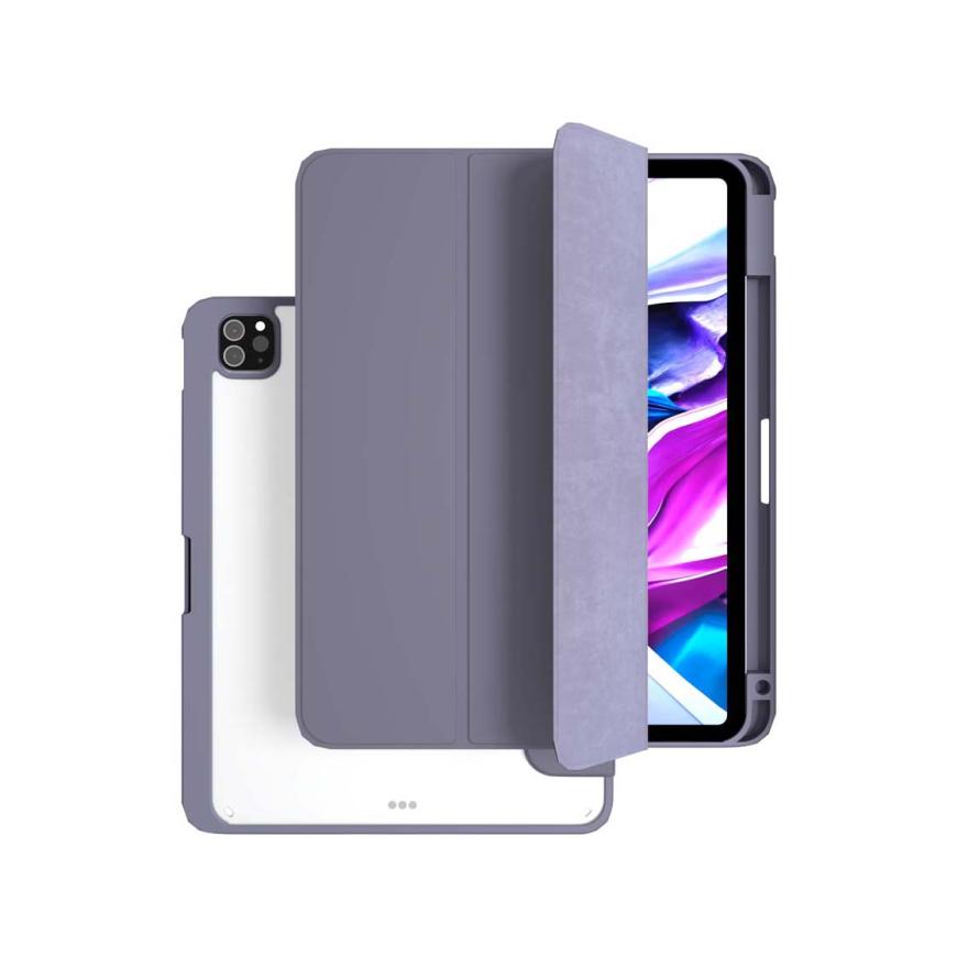 Защитный чехол VLP Split Folio для Apple iPad Air 11 (M2), лавандовый