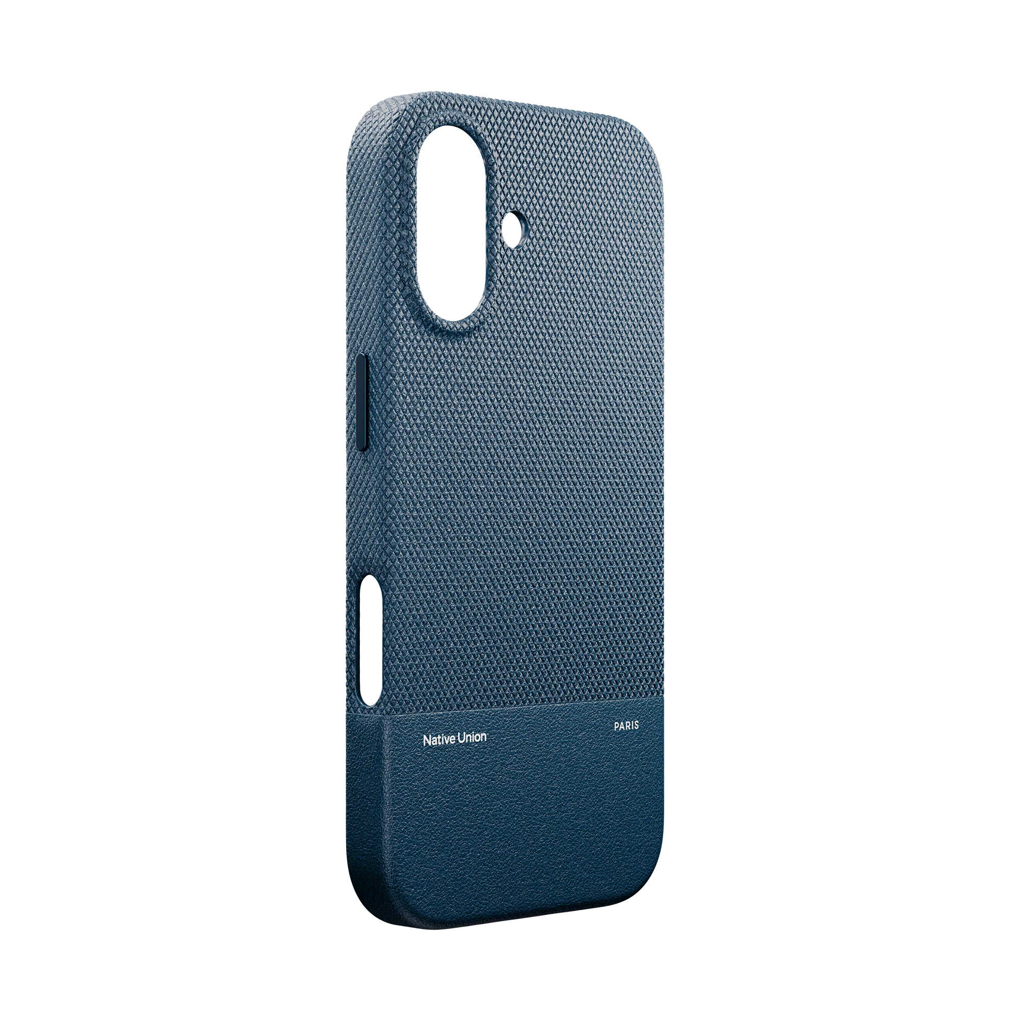 Фото Чехол Native Union Paris (Re)Classic Case для iPhone 17, синий На фото изображено Чехол Native Union Paris (Re)Classic Case для iPhone 17, синий