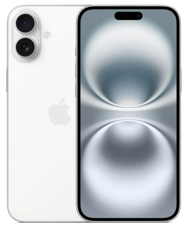 Apple iPhone 16 Plus, 256 ГБ, Белый