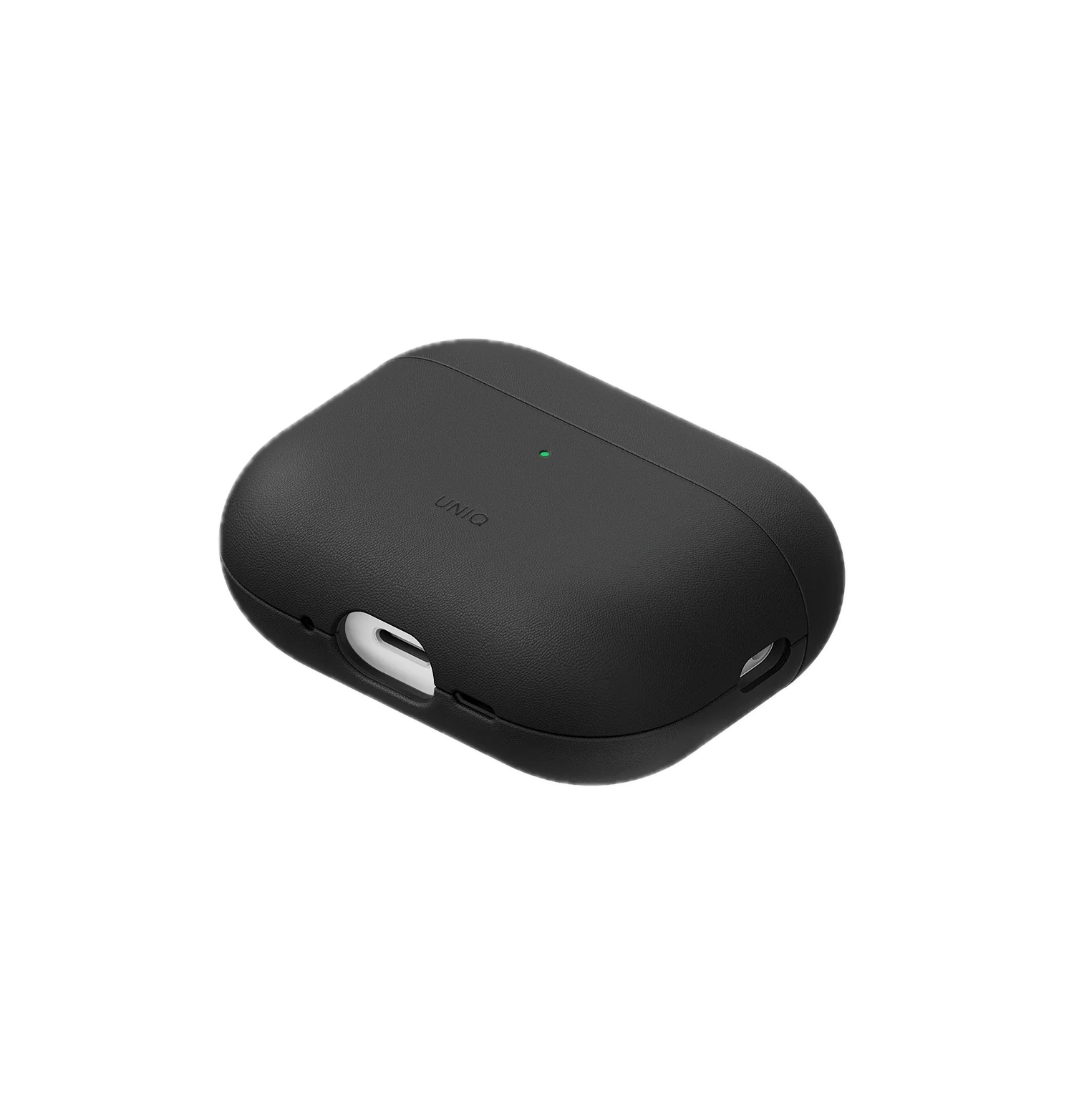 На фото изображено Чехол Uniq Lyden Vex для AirPods Pro 3, Dallas Black