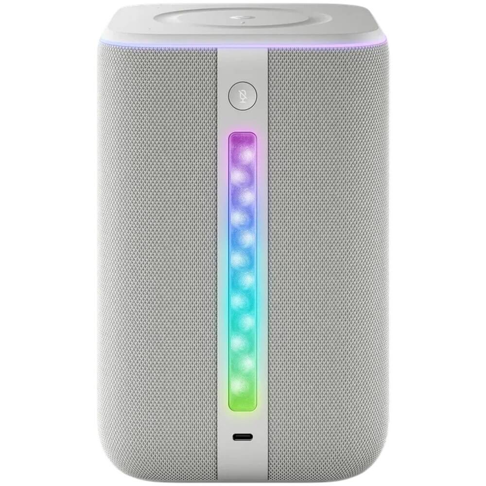 Фото Умная портативная колонка Яндекс Станция 3, серый На фото изображено Умная портативная колонка Яндекс Станция 3, серый