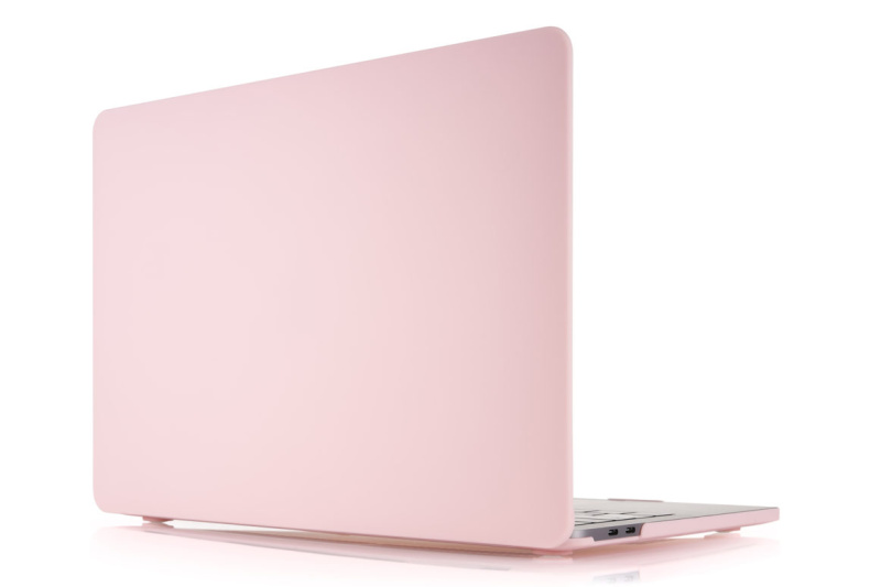 Чехол защитный VLP Plastic Case для MacBook Pro 13" 2020, светло-розовый