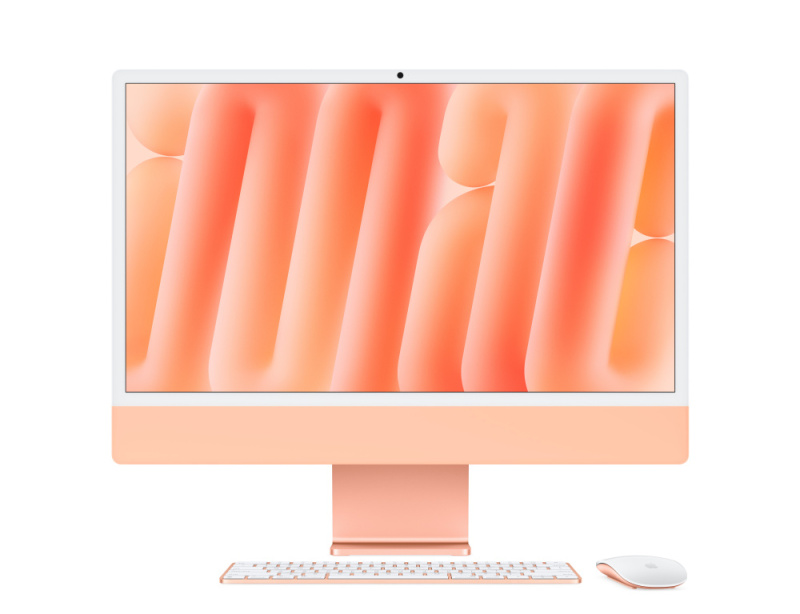 Apple iMac 24" Retina 4,5K, M4 8C / 8C, 16 ГБ, 512 ГБ, Оранжевый Apple iMac 24" Retina 4,5K, M4 8C / 8C, 16 ГБ, 512 ГБ, Оранжевый