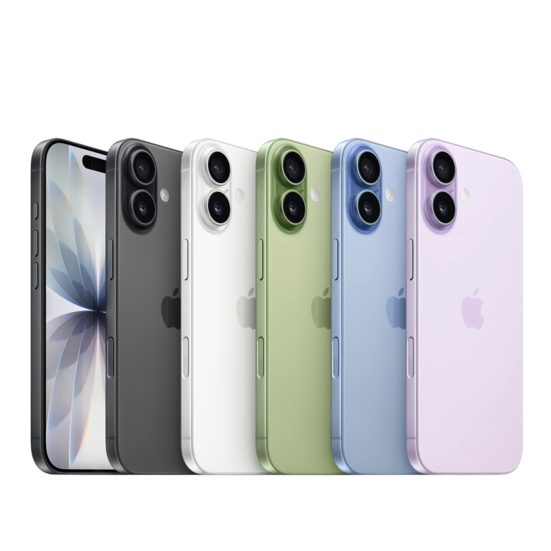На фото изображено Apple iPhone 17 SIM+eSIM, 256 ГБ, Туманно-голубой