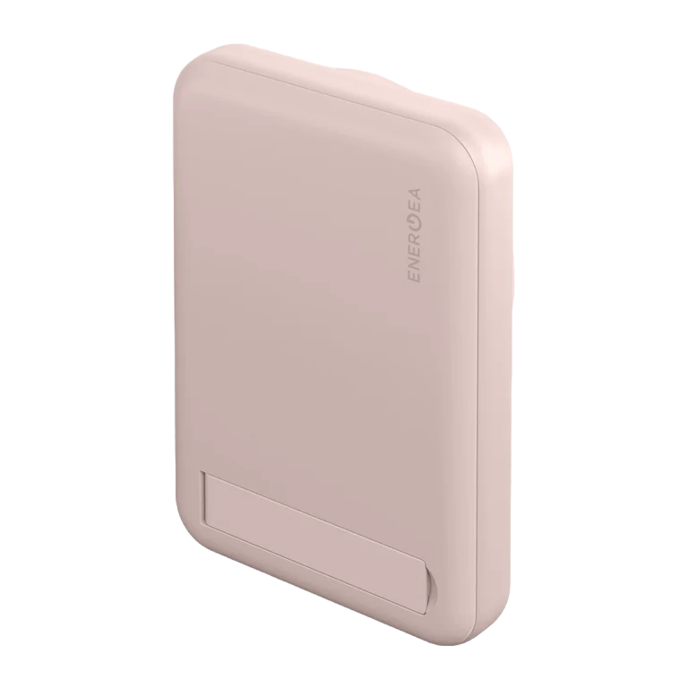 Внешний аккумулятор Energea MagPac Mini 10000 mAh с подставкой, розовый Внешний аккумулятор Energea MagPac Mini 10000 mAh с подставкой, розовый