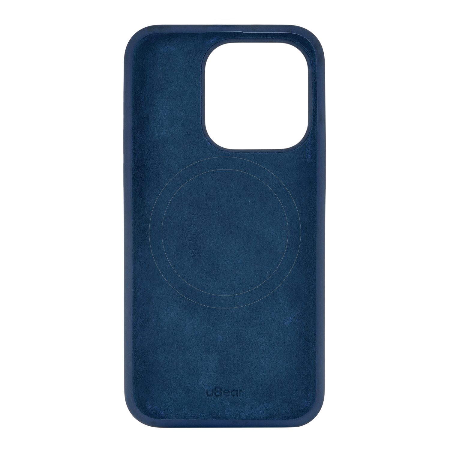 Чехол защитный uBear Touch Mag Case для iPhone 15 Pro, темно-синий