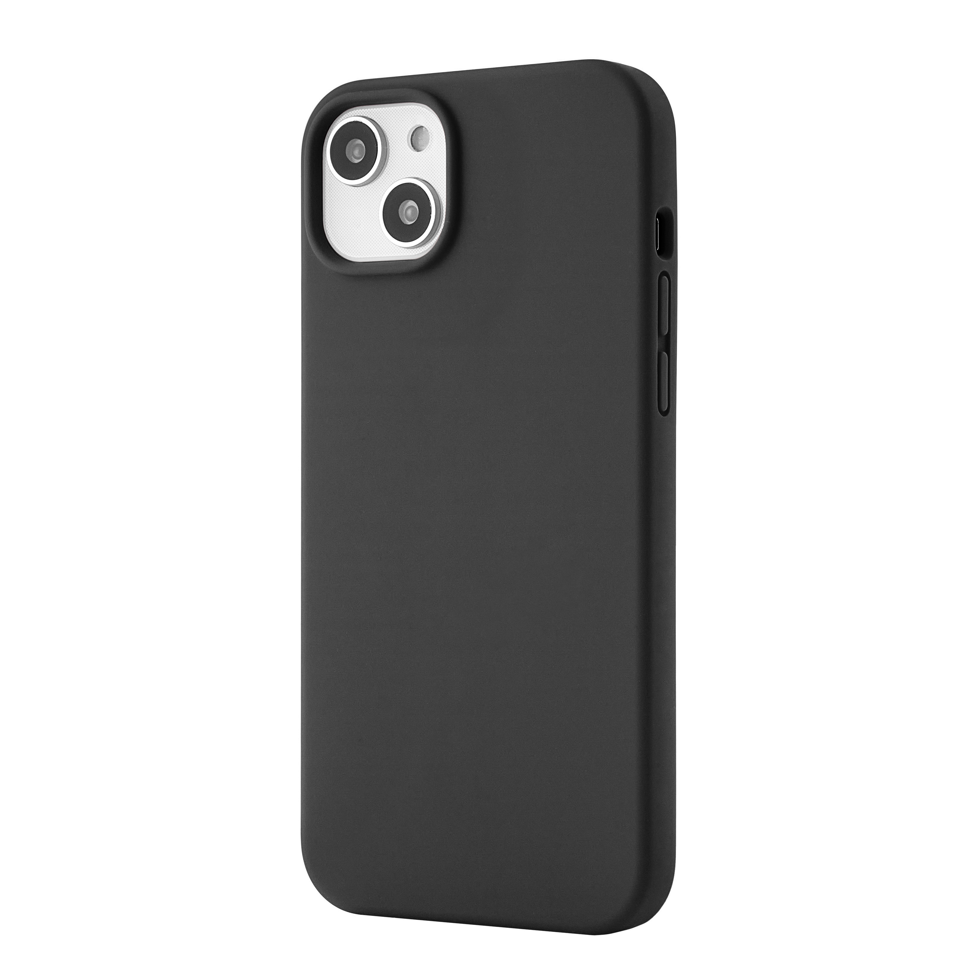 Чехол защитный uBear Touch Case для iPhone 14 Plus, силикон, софт-тач, чёрный