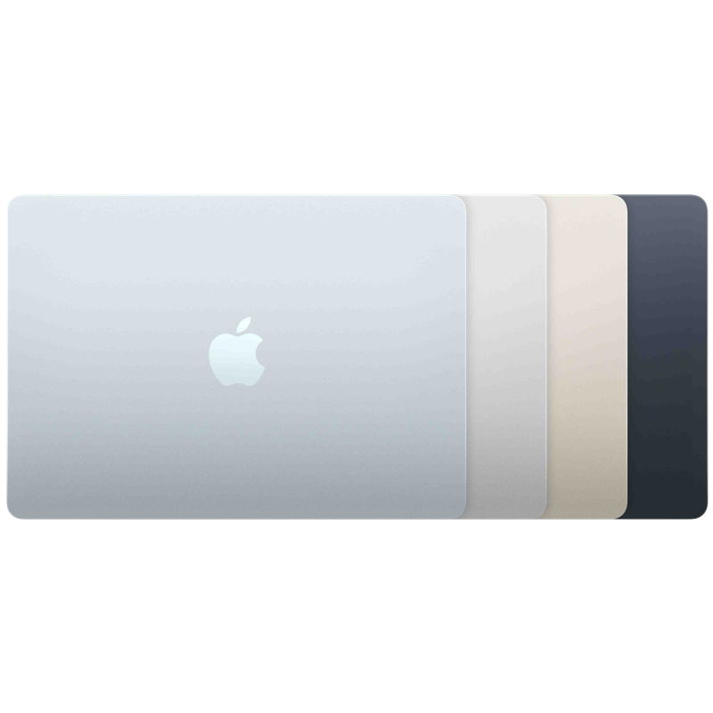 На фото изображено Apple MacBook Air 13" (M5, 10C / 10C, 2026) 16 ГБ, 512 ГБ SSD, Небесно-голубой