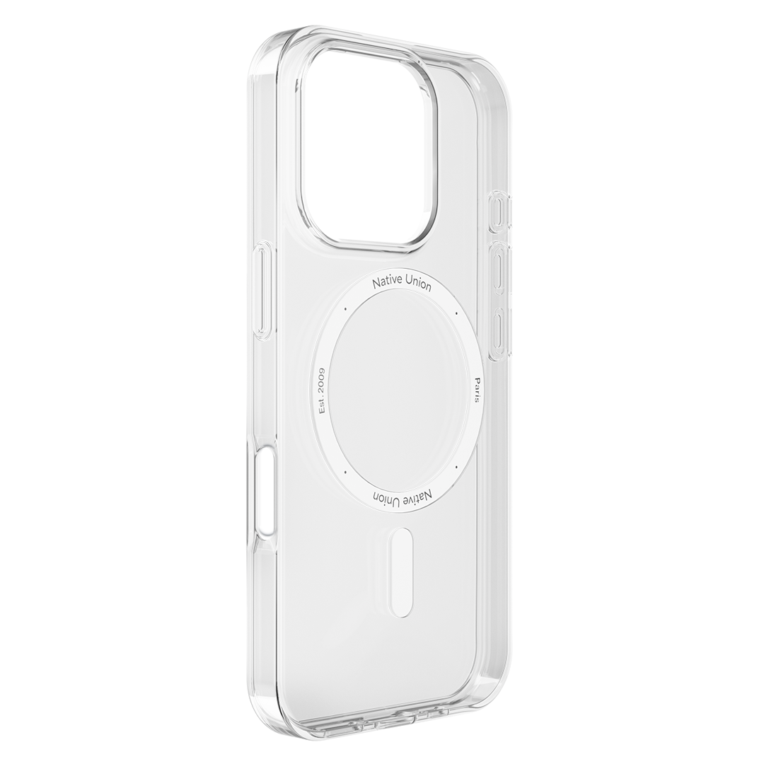 Чехол Native Union (RE)Classic Case MagSafe для iPhone 16 Pro, прозрачный
