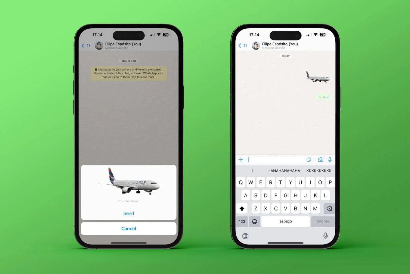 Рассказываем способы как сделать стикер в Ватсапе на iPhone 
