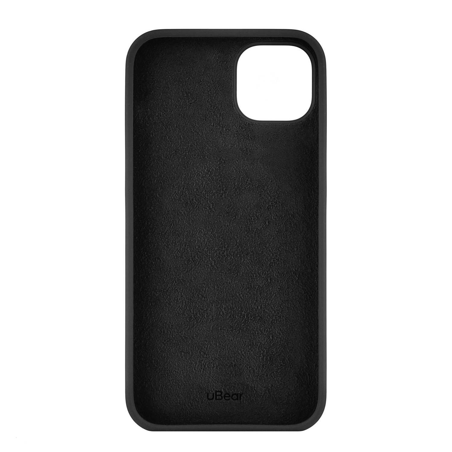 Чехол защитный uBear Touch Case для iPhone 14 Plus, силикон, софт-тач, чёрный