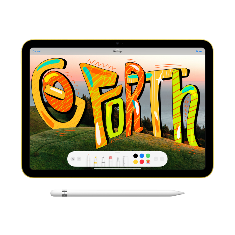Apple iPad 11" (A16) Wi-Fi + Cellular 128 ГБ, Синий