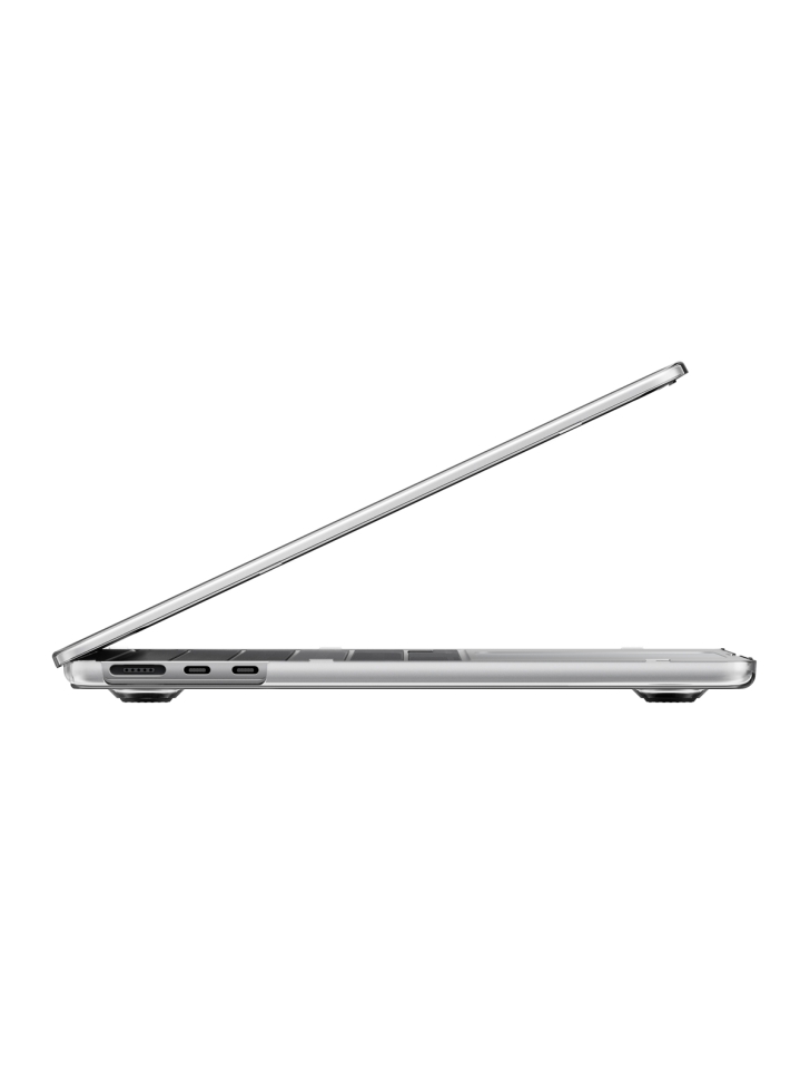 На фото изображено Uniq VERO для MacBook Air 13 M2-M4, Crystal Clear