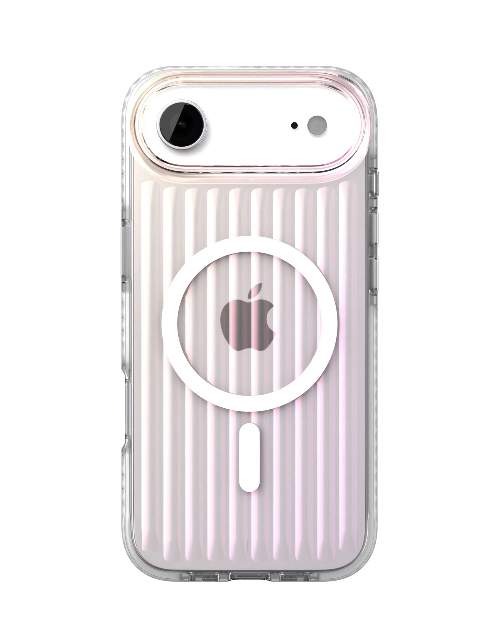 Фото Чехол защитный VLP Pulse Case с MagSafe для iPhone Air, перламутровый На фото изображено Чехол защитный VLP Pulse Case с MagSafe для iPhone Air, перламутровый