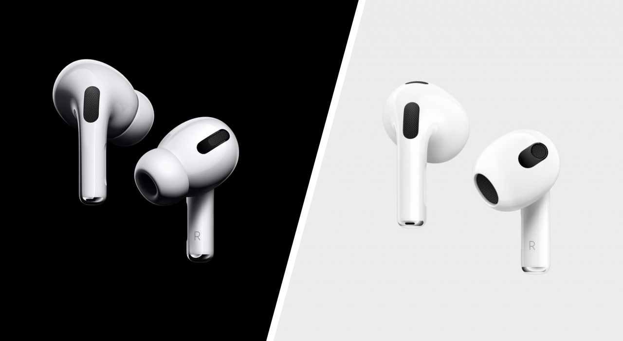 Сравнение AirPods Pro 2 и AirPods 3 Сравнение AirPods Pro 2 и AirPods 3