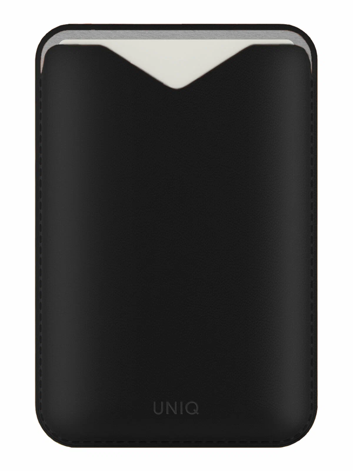 На фото изображено Картхолдер Uniq Lyden EVO, Black