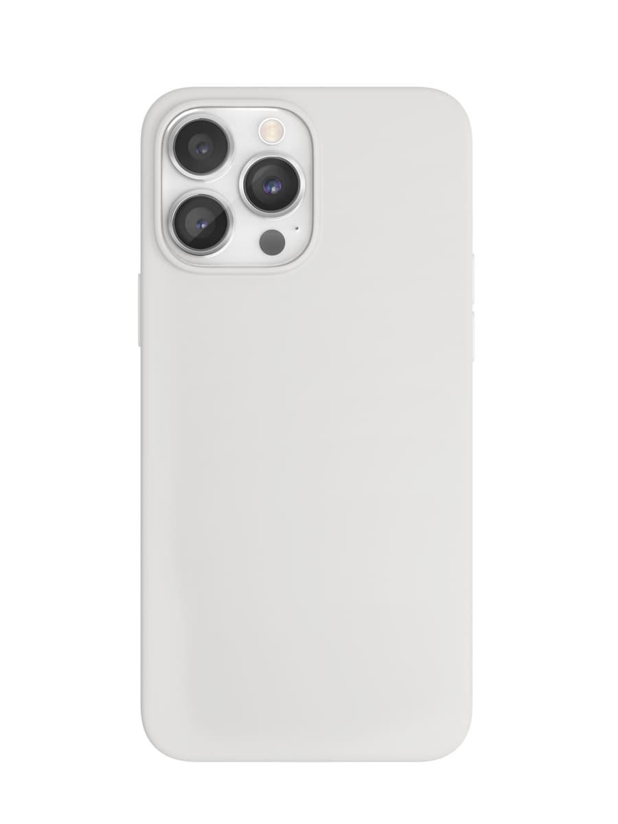 Чехол защитный VLP Silicone case с MagSafe для iPhone 14 Pro Max, белый
