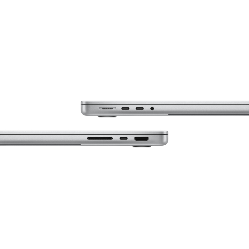 На фото изображено Apple MacBook Pro 14" (M5 Pro, 15C / 16C, 2026) 24 ГБ, 1 ТБ SSD, серебристый