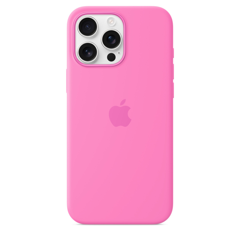 Чехол Apple для iPhone 16 Pro Silicone with MagSafe, пион Чехол Apple для iPhone 16 Pro Silicone with MagSafe, пион