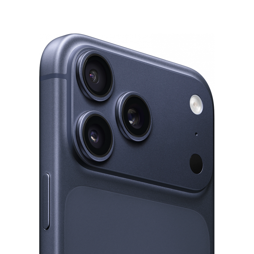 На фото изображено Apple iPhone 17 Pro Max SIM+eSIM, 1 ТБ, Тёмно-синий