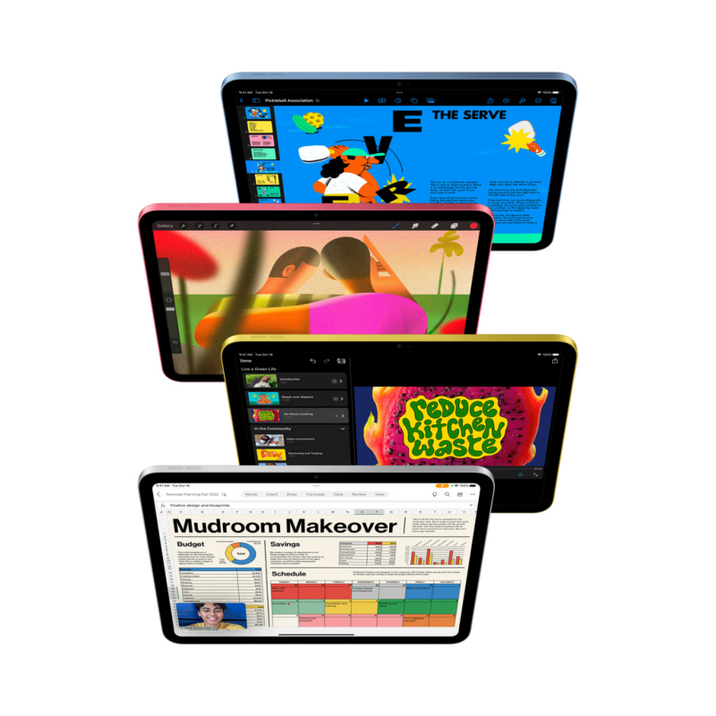 Apple iPad 11" (A16) Wi-Fi + Cellular 128 ГБ, Синий