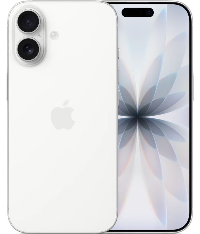 На фото изображено Apple iPhone 17 eSIM, 256 ГБ, Белый