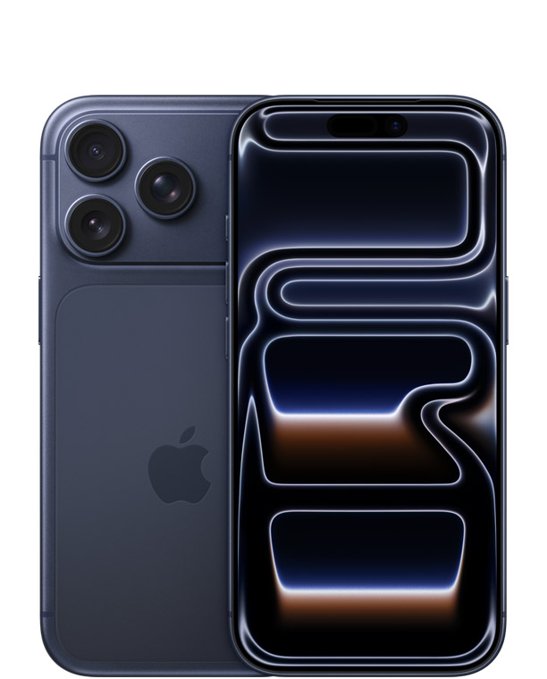 На фото изображено Apple iPhone 17 Pro eSIM, 1 ТБ, Тёмно-синий