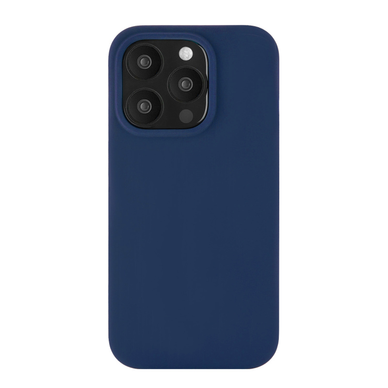 Чехол защитный uBear Touch Mag Case для iPhone 15 Pro, темно-синий