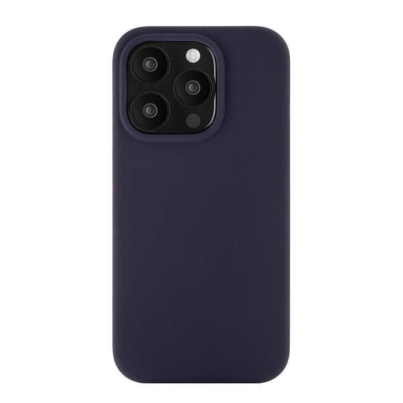 Чехол защитный uBear Touch Mag Case для iPhone 15 Pro, темно-фиолетовый