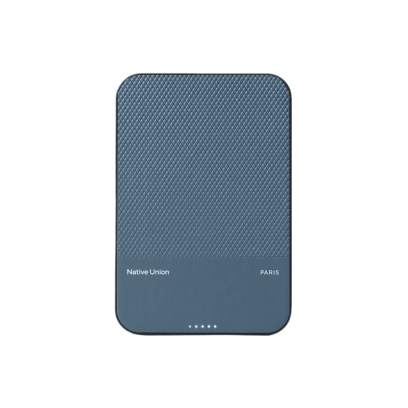 Внешний аккумулятор MagSafe Native Union (Re)Classic Power Bank 5000mAh, синий