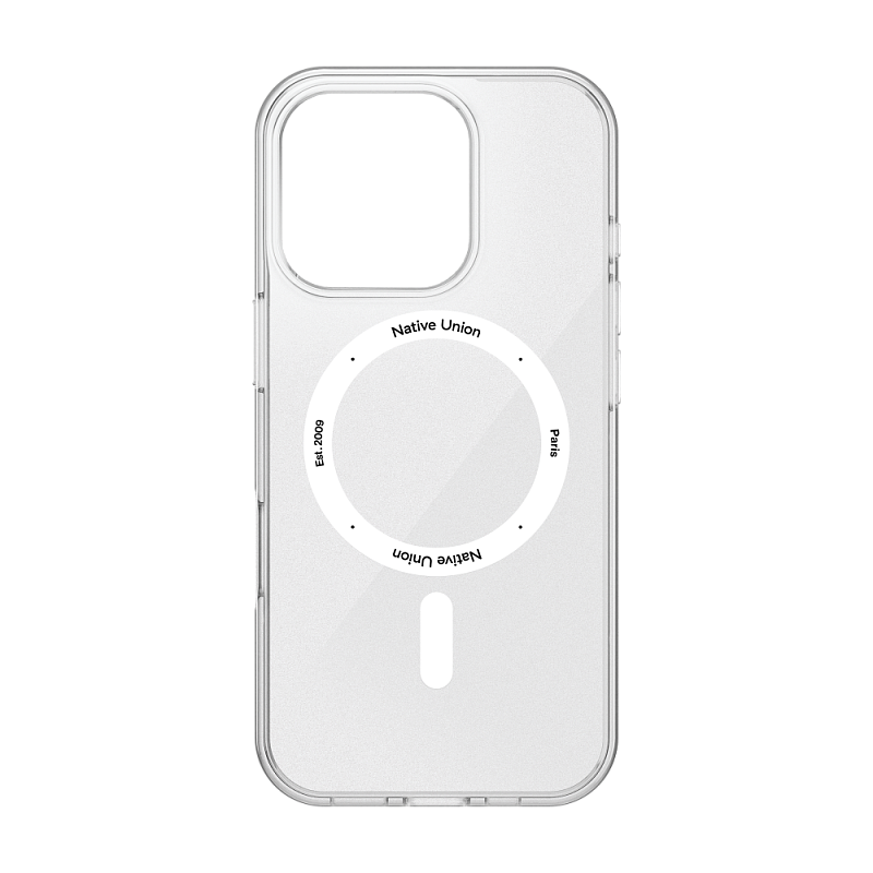 Чехол Native Union (RE)Classic Case MagSafe для iPhone 16 Pro, прозрачный